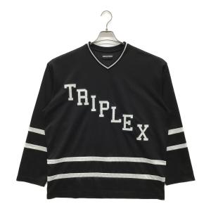GOD SELECTION XXX (ゴッド セレクション トリプルエックス) ホッケーシャツ メンズ SIZE XL ブラック