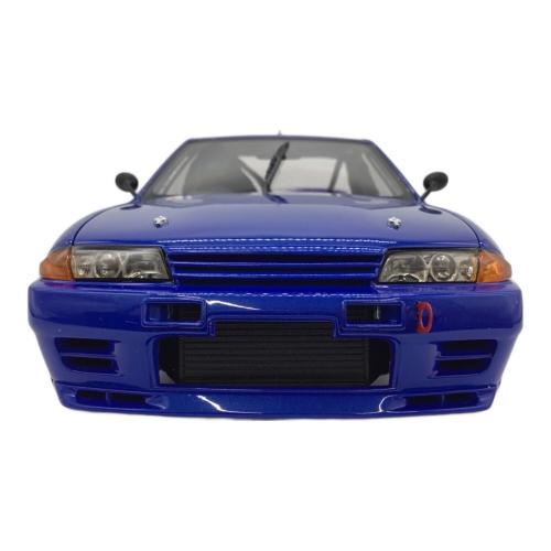 AUTOart (オートアート) 1/18 Nissan Skyline GT-R R32 PLAYIN BODY BLUE ミニカー 89281