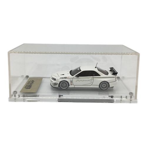 ignition model (イグニッションモデル) 1/64 Nissan Skyline GT-R Mine's (R34) ダイキャストカー IG2721 ホワイト