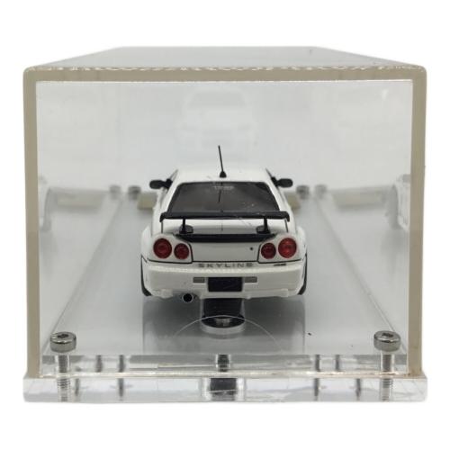 ignition model (イグニッションモデル) 1/64 Nissan Skyline GT-R Mine's (R34) ダイキャストカー IG2721 ホワイト