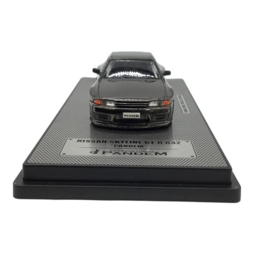INNO MODELS (イノモデル) 1/64 Nissan Skyline GT-R Pandem ダイキャストカー IN64-R32P-CHBHS クロームブラック 香港限定スペシャルエディション
