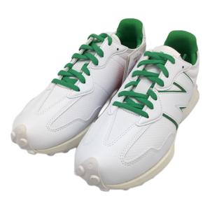 NEW BALANCE (ニューバランス) 327 ゴルフシューズ WGS327AG レディース SIZE 24.5cm グリーン×ホワイト