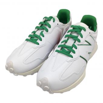 NEW BALANCE (ニューバランス) 327 ゴルフシューズ WGS327AG レディース SIZE 24.5cm グリーン×ホワイト