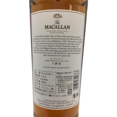 MACALLAN (マッカラン) ザ・マッカラン ダブルカスク 12年 ウイスキー 700ml