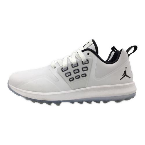 NIKE (ナイキ) Jordan Grind Golf ゴルフシューズ AR0503-102 メンズ SIZE 27cm ホワイト