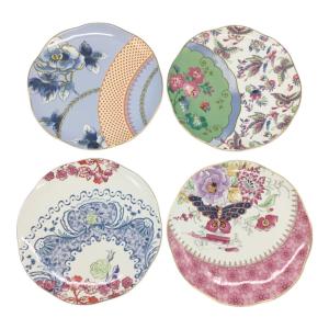 Wedgwood (ウェッジウッド) プレート 4Pセット 21cm バタフライブルーム