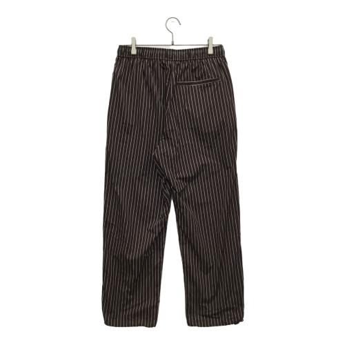 SUBCIETY (サブサエティ) Stripe training pants 151-01072 メンズ SIZE S ブラウン×ホワイト