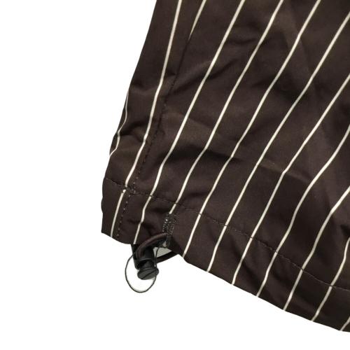 SUBCIETY (サブサエティ) Stripe training pants 151-01072 メンズ SIZE S ブラウン×ホワイト