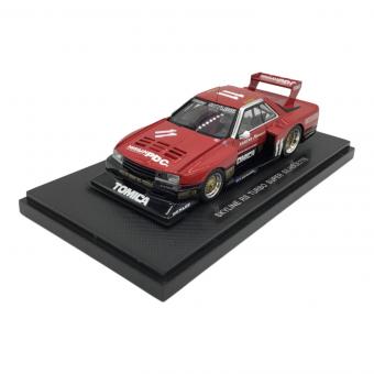 EBBRO (エブロ) 1/43 TOMICA Skyline RS Turbo Silhouette 1982 ダイキャストカー P405 レッド×ブラック