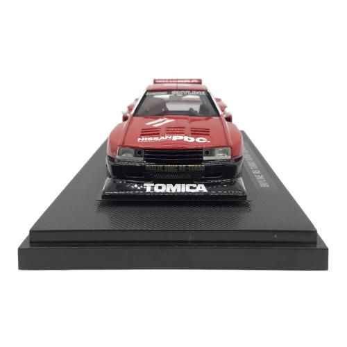 EBBRO (エブロ) 1/43 TOMICA Skyline RS Turbo Silhouette 1982 ダイキャストカー P405 レッド×ブラック