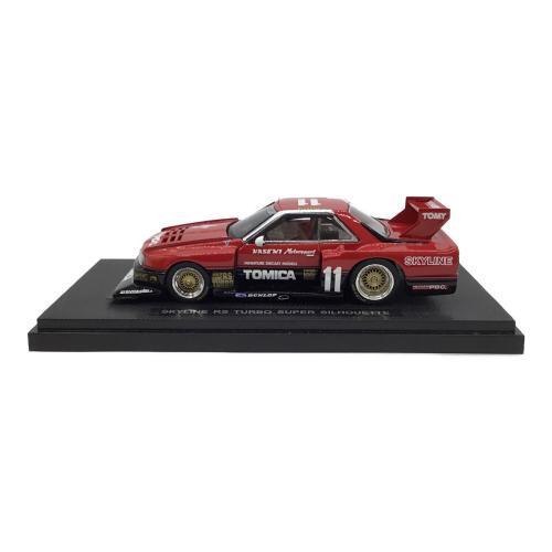 EBBRO (エブロ) 1/43 TOMICA Skyline RS Turbo Silhouette 1982 ダイキャストカー P405 レッド×ブラック