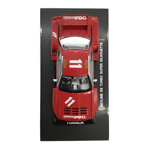 EBBRO (エブロ) 1/43 TOMICA Skyline RS Turbo Silhouette 1982 ダイキャストカー P405 レッド×ブラック