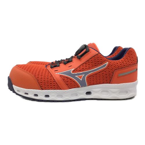 MIZUNO (ミズノ) オールマイティ VH 51L BOA 安全靴 F1GA230654 メンズ SIZE 26cm オレンジ×ブルー