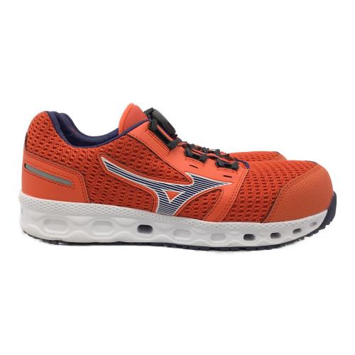 MIZUNO (ミズノ) オールマイティ VH 51L BOA 安全靴 F1GA230654 メンズ SIZE 26cm オレンジ×ブルー