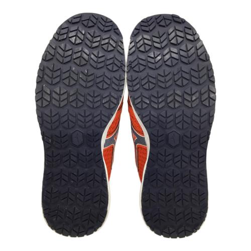 MIZUNO (ミズノ) オールマイティ VH 51L BOA 安全靴 F1GA230654 メンズ SIZE 26cm オレンジ×ブルー