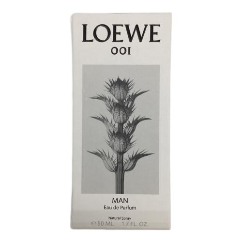 LOEWE (ロエベ) 001 マン オードパルファム 50ml 残量80%-99%