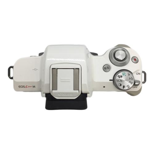 CANON (キヤノン) ミラーレス一眼カメラ EOS Kiss M ホワイト