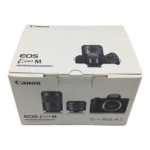 CANON (キヤノン) ミラーレス一眼カメラ EOS Kiss M ホワイト