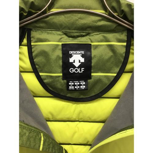 DESCENTE (デサント) ダウンジャケット ゴルフウェア(トップス) DGMQJK06 メンズ SIZE XO イエロー