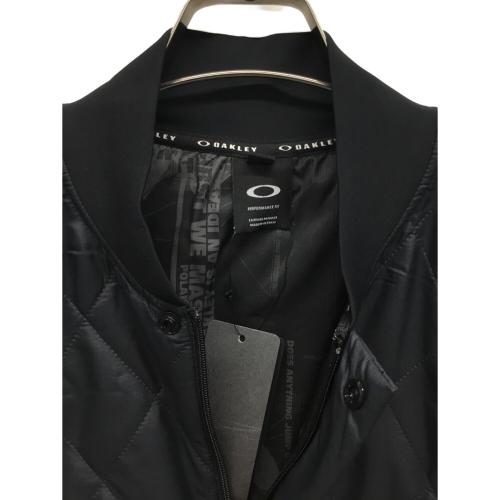 OAKLEY (オークリー) キルティングジャケット ゴルフウェア(トップス) 412855JP メンズ SIZE XL ブラック