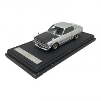 ignition model (イグニッションモデル) 1/43 Nissan Skyline 2000 GT-X (KGC10) ダイキャストカー IG0132 シルバー