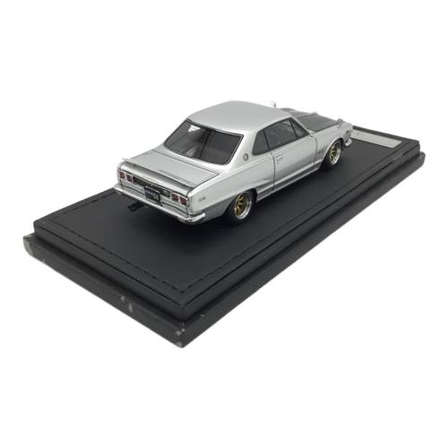 ignition model (イグニッションモデル) 1/43 Nissan Skyline 2000 GT-X (KGC10) ダイキャストカー IG0132 シルバー