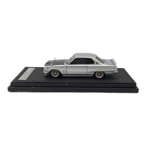 ignition model (イグニッションモデル) 1/43 Nissan Skyline 2000 GT-X (KGC10) ダイキャストカー IG0132 シルバー