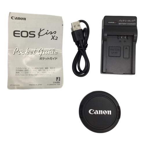 CANON (キヤノン) EOS Kiss X2 デジタル一眼レフカメラ DS126181