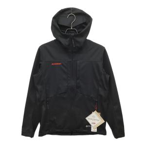 MAMMUT (マムート) アルティメット8ソフトシェルフーデッドジャケット トレッキングウェア(ソフトシェル) 1011-03060 メンズ SIZE L(ASIA) ブラック