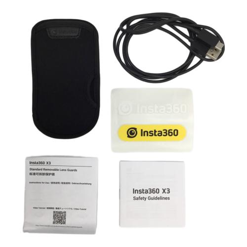 Insta360 (インスタ360) X3 アクションカメラ CINSAAQ/B