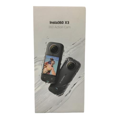 Insta360 (インスタ360) X3 アクションカメラ CINSAAQ/B