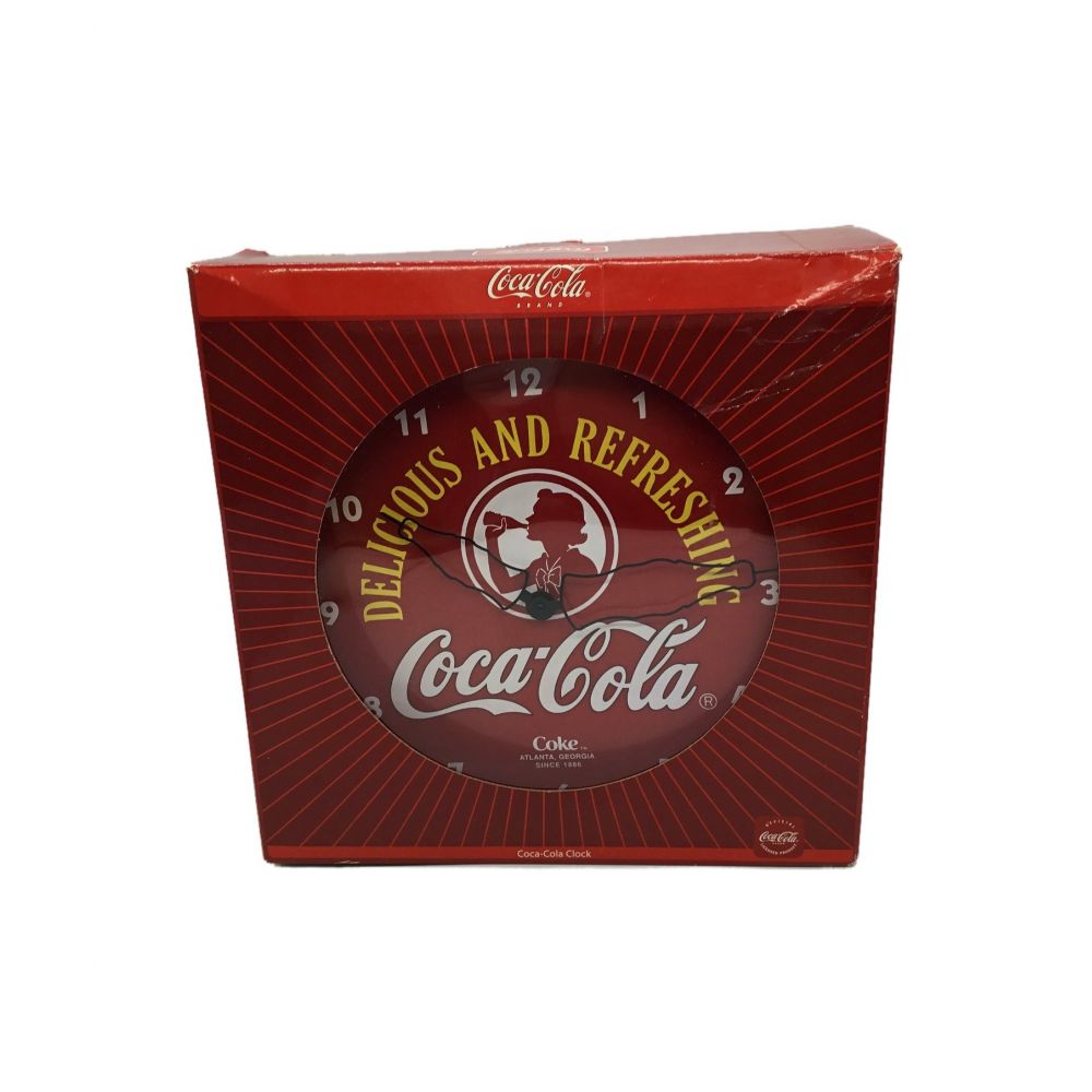コカコーラ　ヴィンテージ　掛時計　レトロ コカコーラヴィンテージ壁掛け時計🌟 1960年代のコカ・コーラの