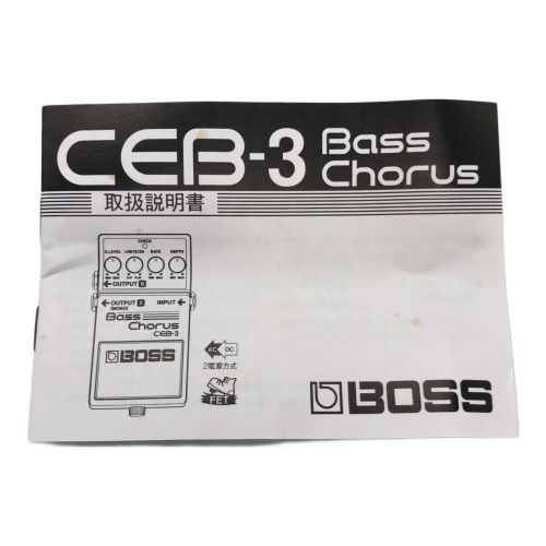 BOSS (ボス) ベースコーラス 程度B CEB-3