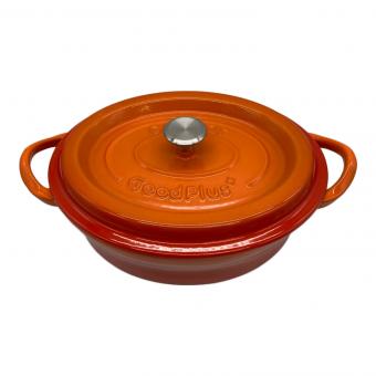 Good faith 両手鍋 オレンジ