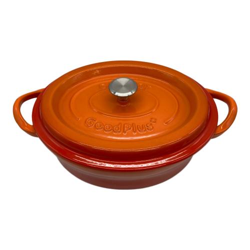 Good faith 両手鍋 オレンジ
