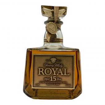 サントリー ローヤル15年 ウィスキー ゴールドラベル 750ml