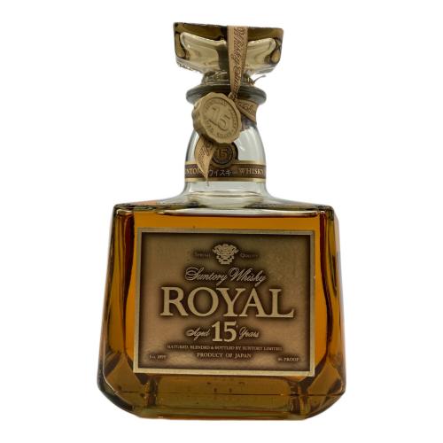 サントリー ローヤル15年 ウィスキー ゴールドラベル 750ml
