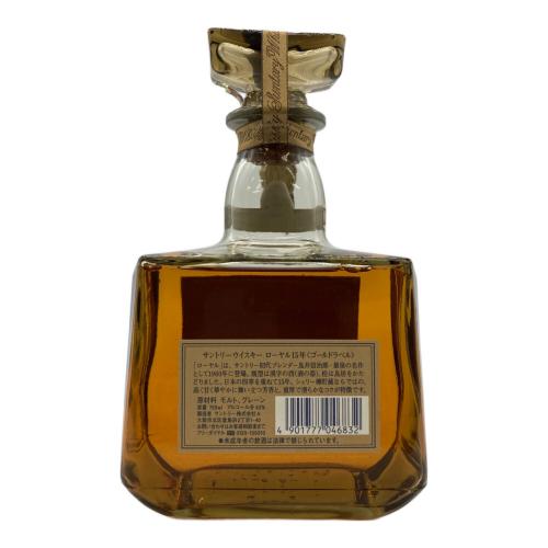 サントリー ローヤル15年 ウィスキー ゴールドラベル 750ml
