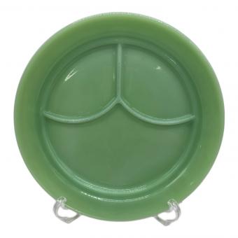 Fire King (ファイヤーキング) 3コンパートメントプレート ジェダイ 1952～55年頃