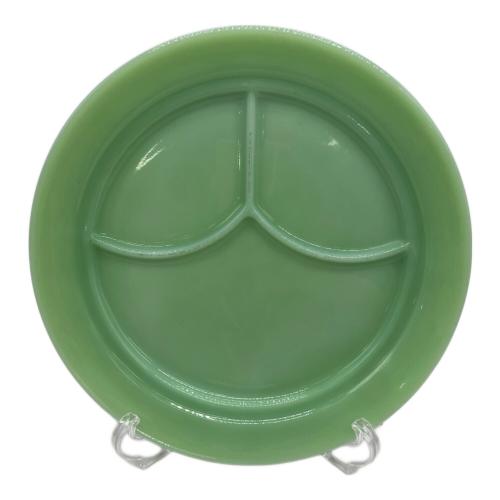 Fire King (ファイヤーキング) 3コンパートメントプレート ジェダイ 1952～55年頃