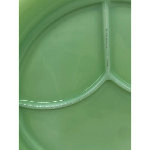 Fire King (ファイヤーキング) 3コンパートメントプレート ジェダイ 1952～55年頃