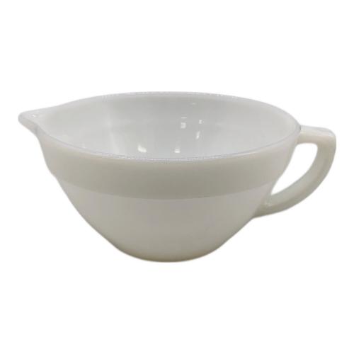 Fire King (ファイヤーキング) バターボウル ホワイト