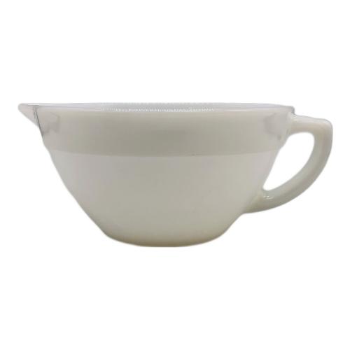 Fire King (ファイヤーキング) バターボウル ホワイト