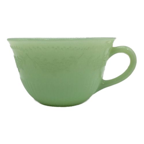 Fire King (ファイヤーキング) カップ&ソーサー ジェダイ・アリス 1945~49年