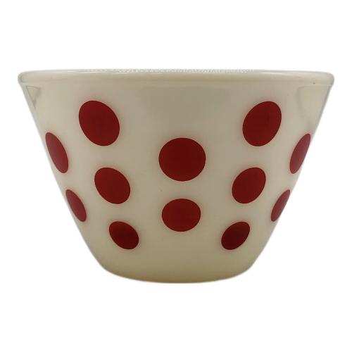 Fire King (ファイヤーキング) ミキシングボウル ドット 1940-1950年代