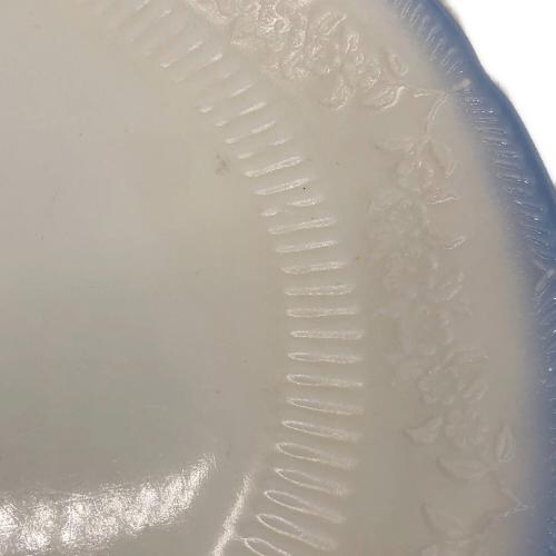 Fire King (ファイヤーキング) ディナープレート アリス・ヴィトロック・ブルーリム