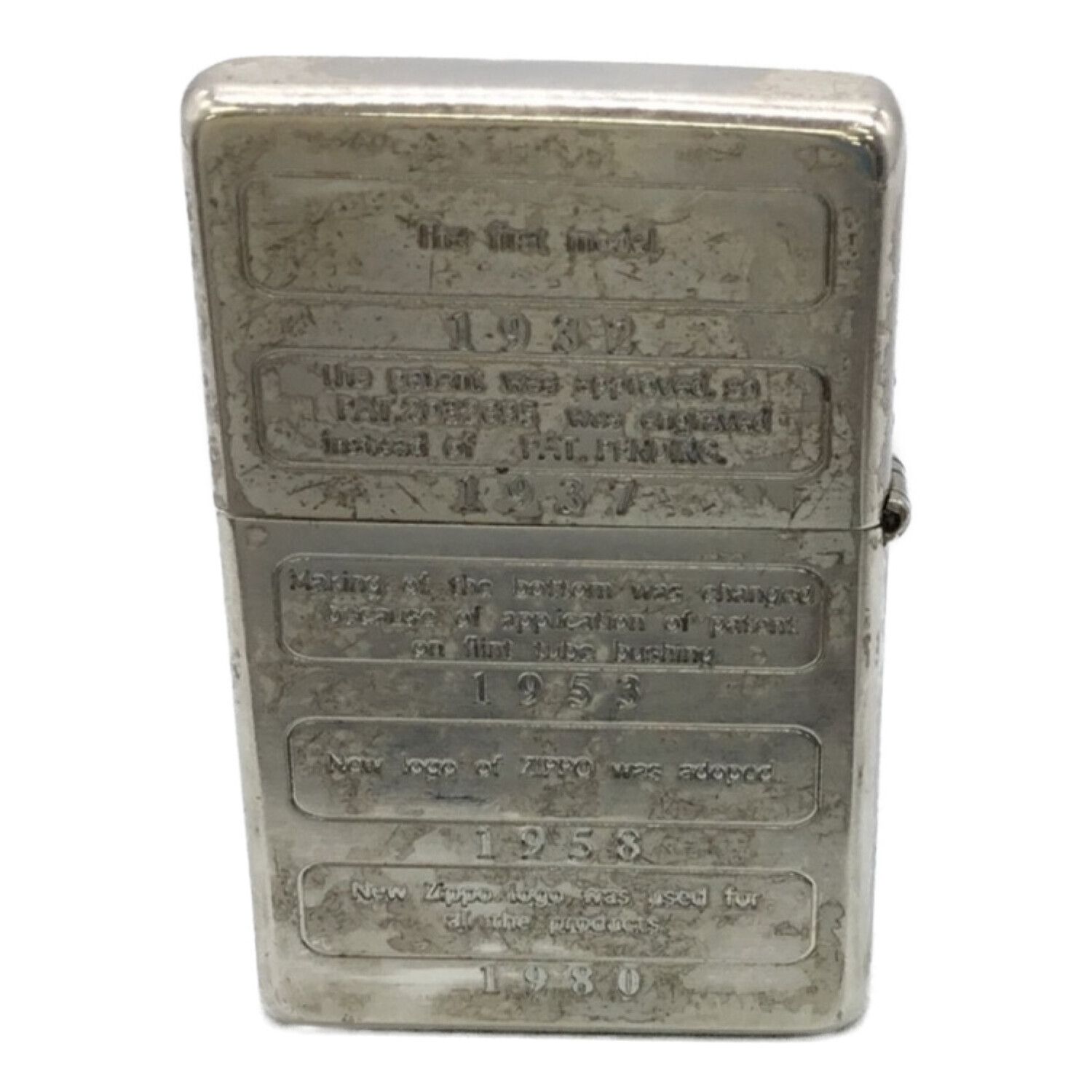 zippo シルバーメタル スワロフスキー 10点 限定品 2004年製 ...