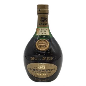 MONNET (モネ) コニャック 700ml j.g. monnet v.s.o.p fine cognac 未開封