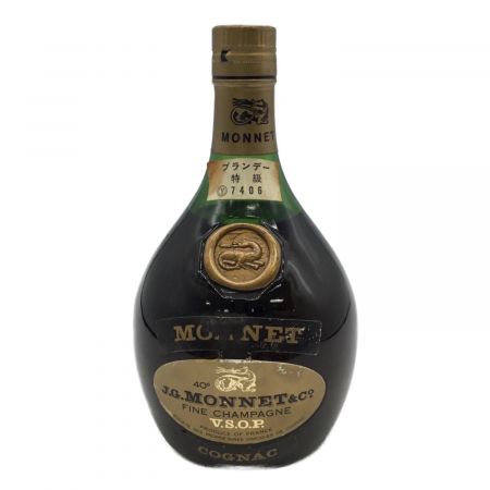 MONNET (モネ) コニャック 700ml j.g. monnet v.s.o.p fine cognac 未開封