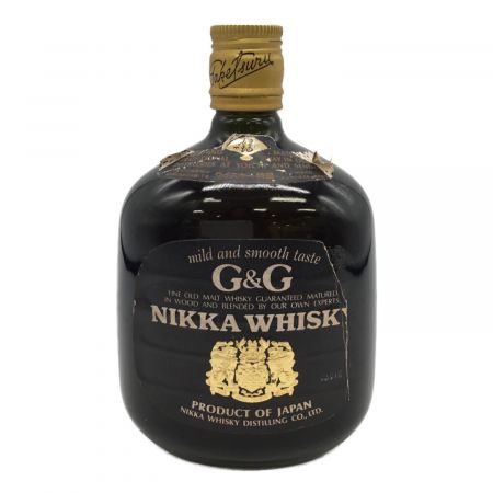 NIKKA ジャパニーズ 760ml G&G 黒瓶 未開封｜トレファクONLINE